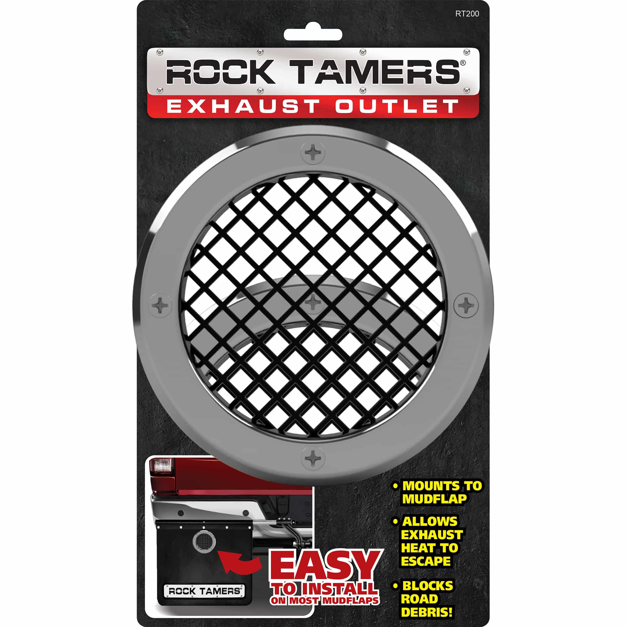 Rock Tamers Exhaust Outlet, 2 Pack