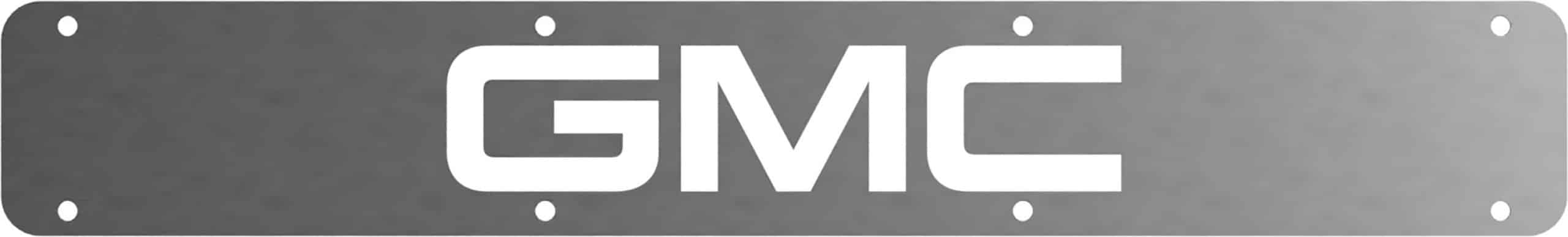 GMC Mudflap Trim Plates, 2 Pack