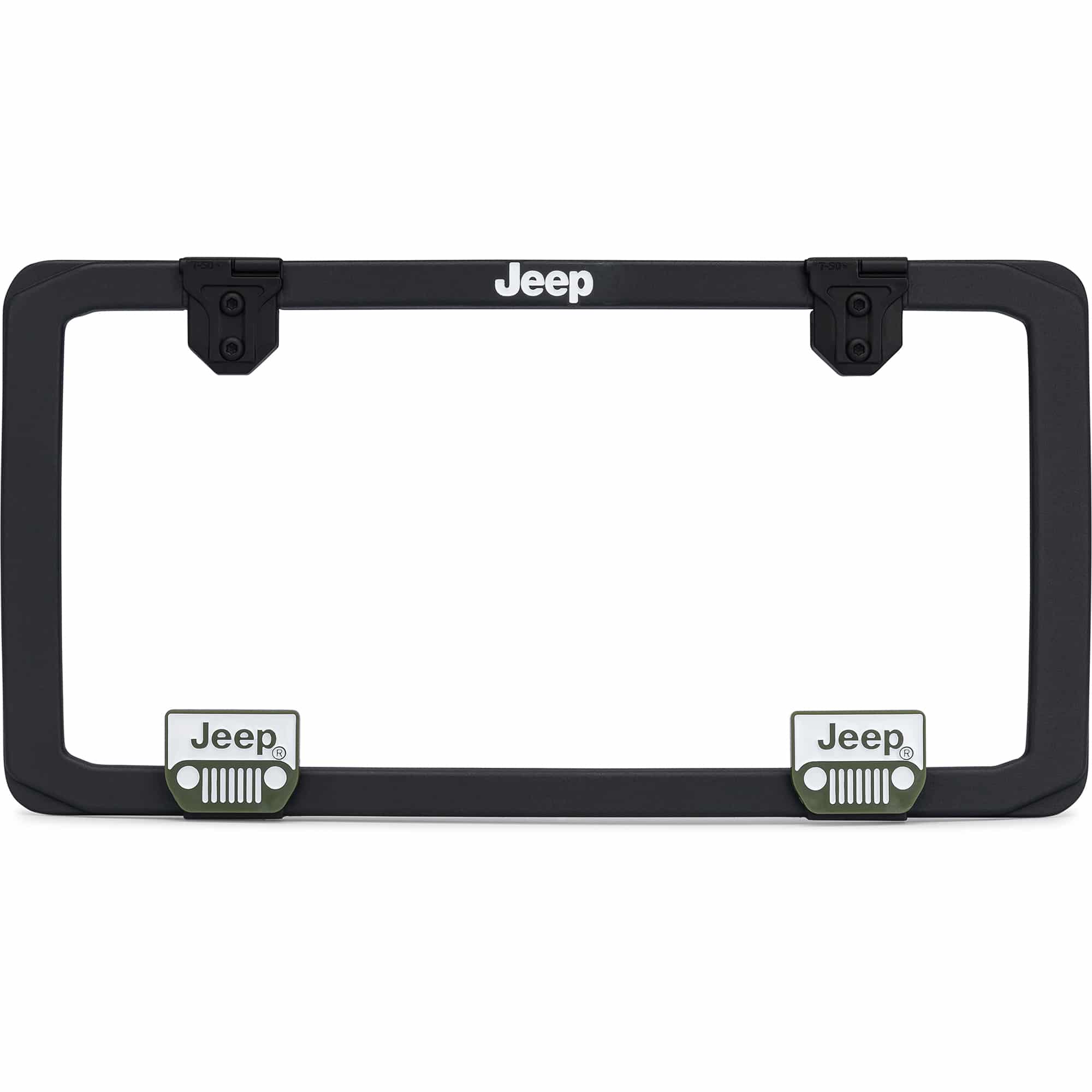 Jeep License Plate Frame, Matte Black