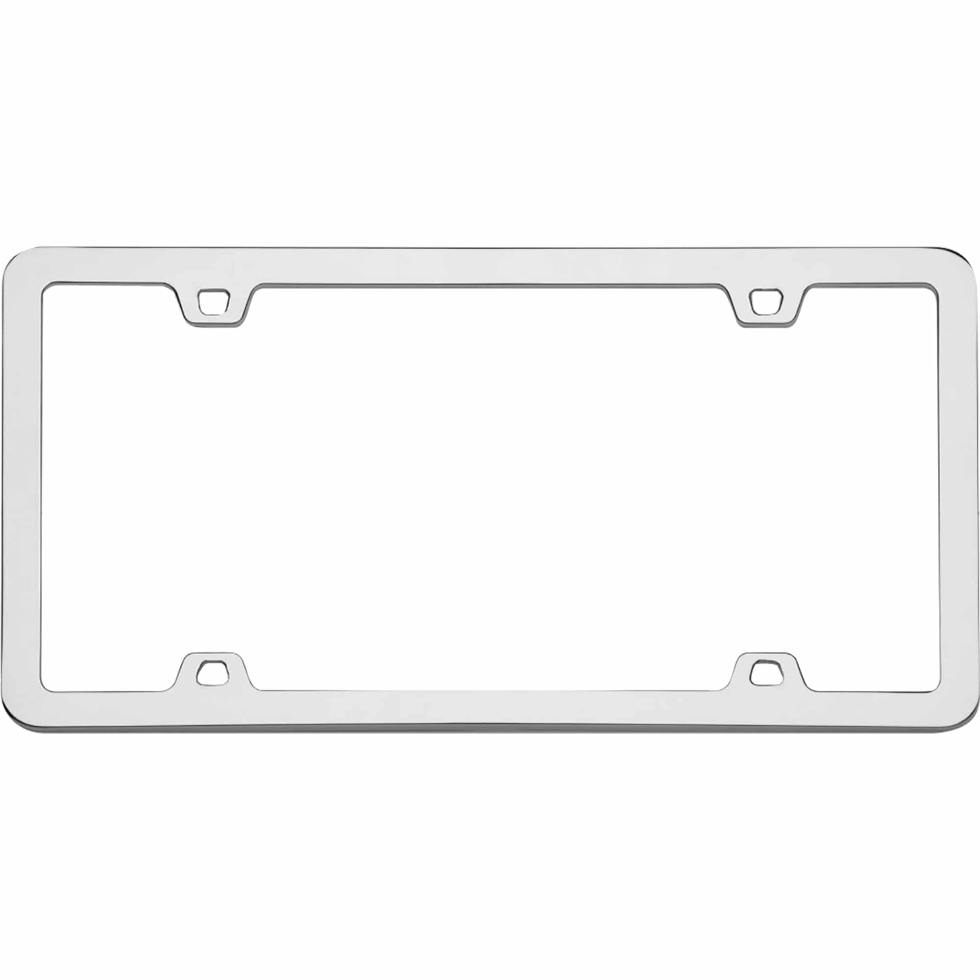 Neo License Plate Frame, Chrome