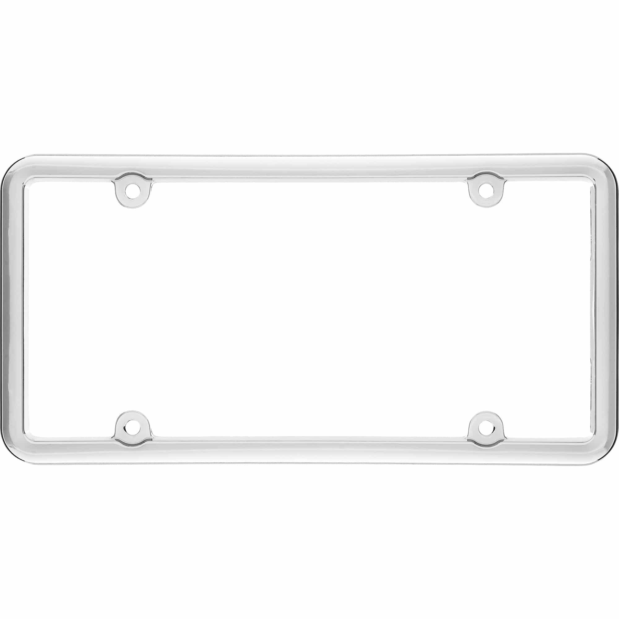 Classic Lite License Plate Frame, Chrome