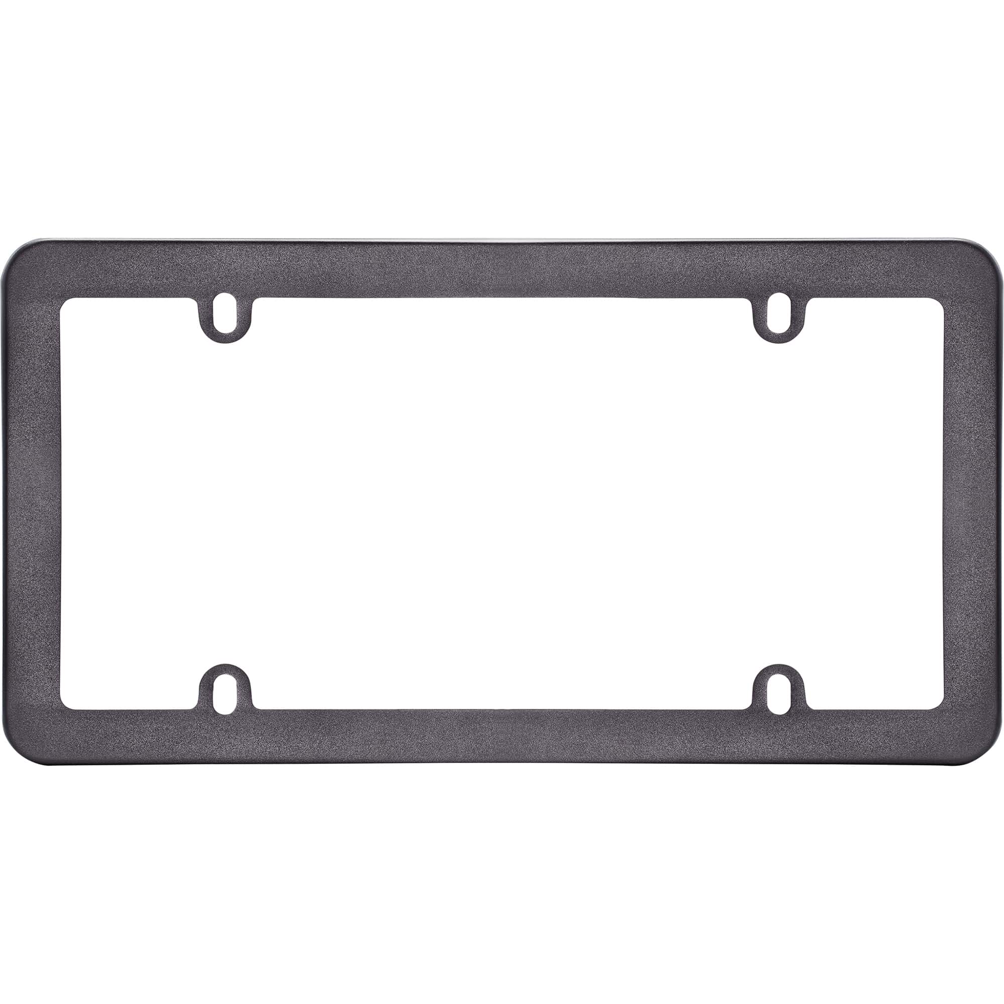 Anodized License Plate Frame, Gray