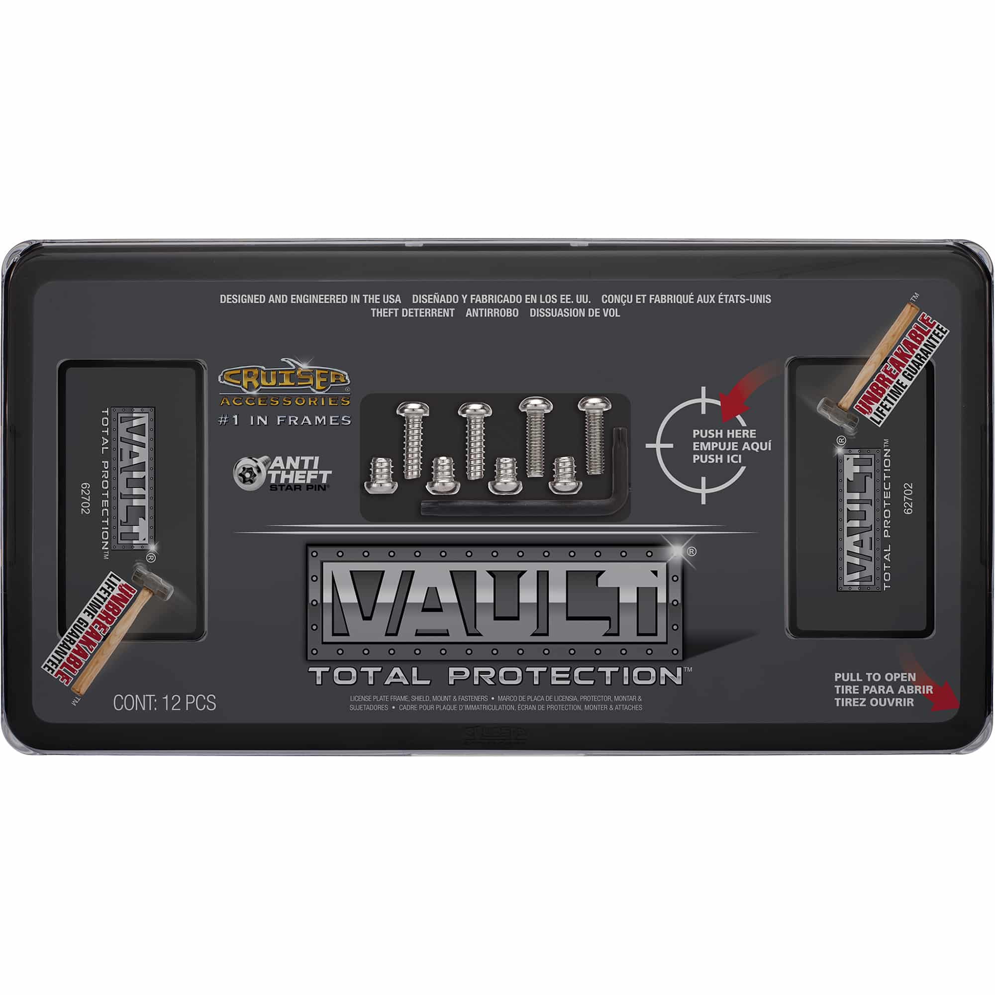 Vault Shield, Black/Smoke