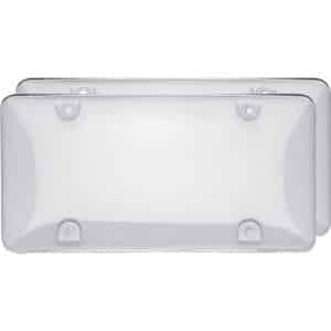 Cruiser Accessories Double bubble acrylic valu pack clear shield, front view