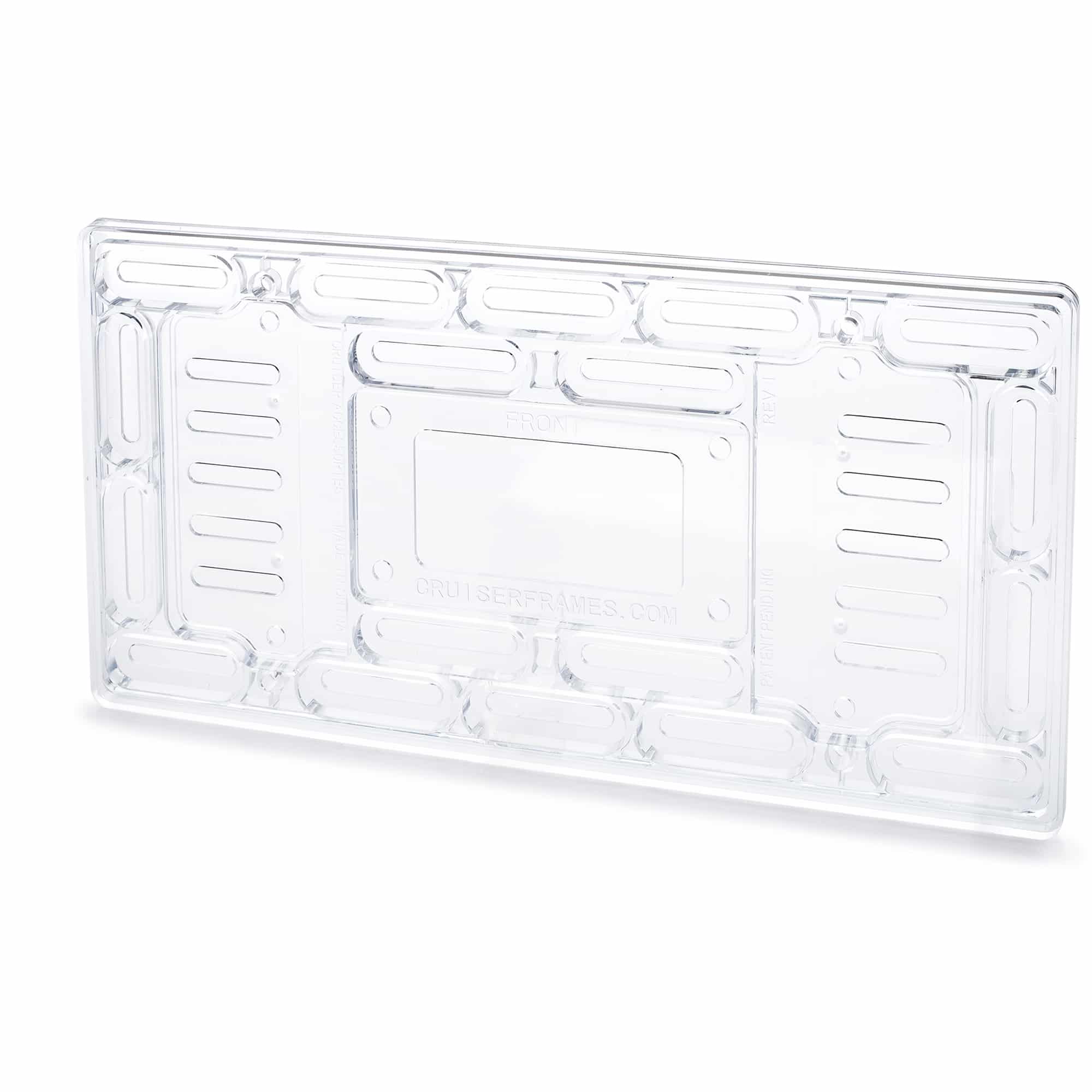 Universal License Plate Mount, Clear