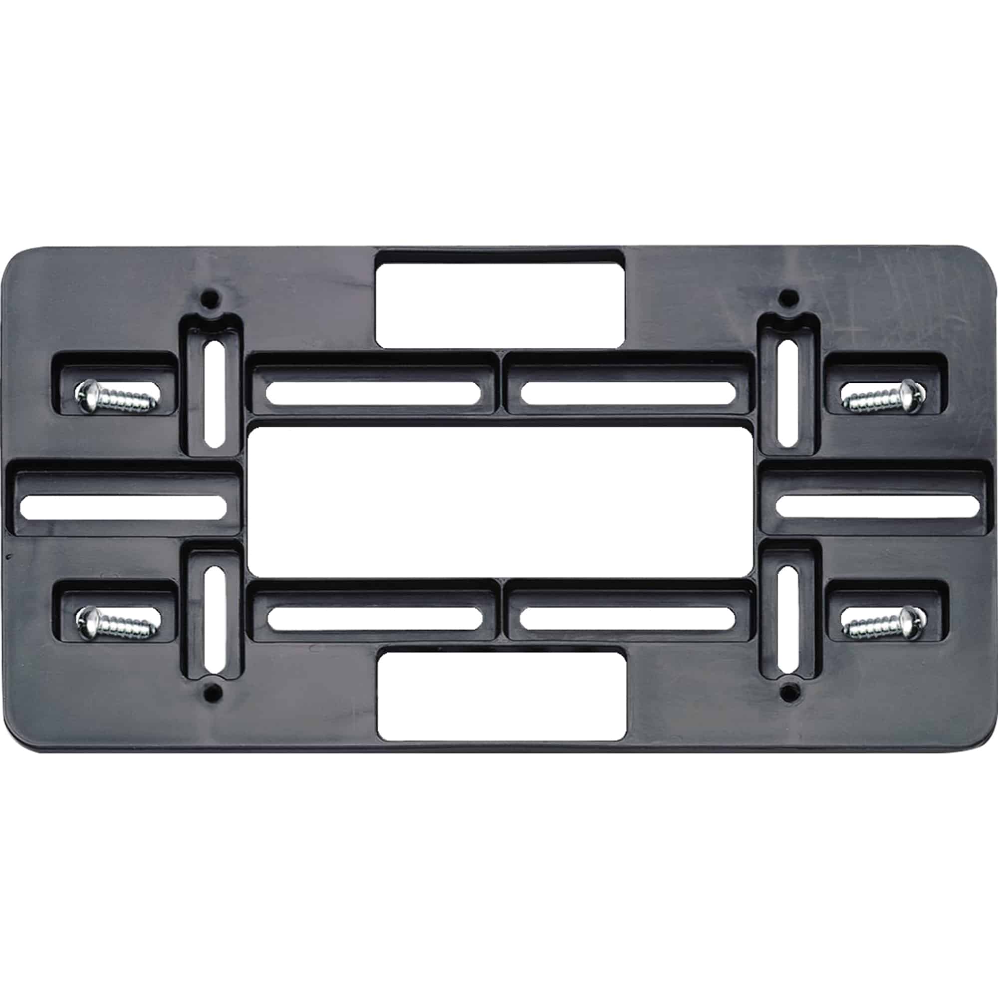 Mounting Plate for License Plate, Black