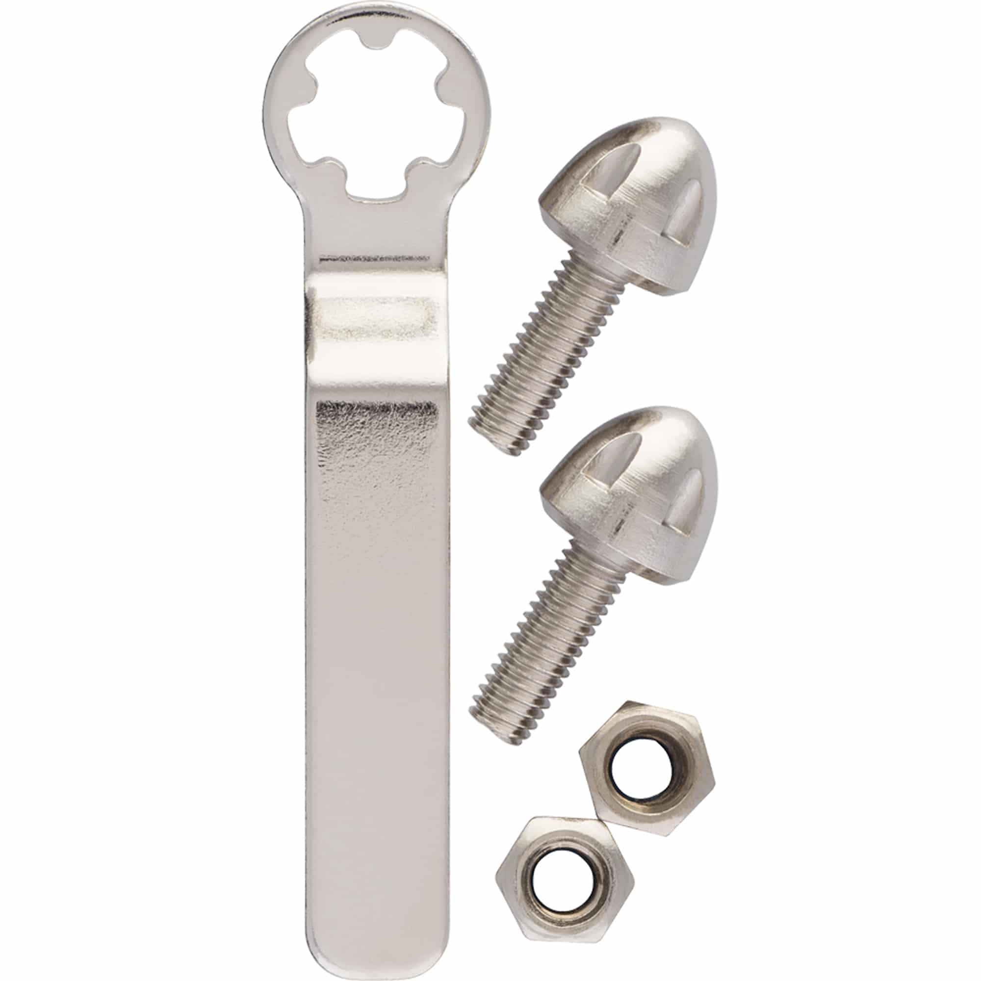 Anti-Theft License Plate Fasteners