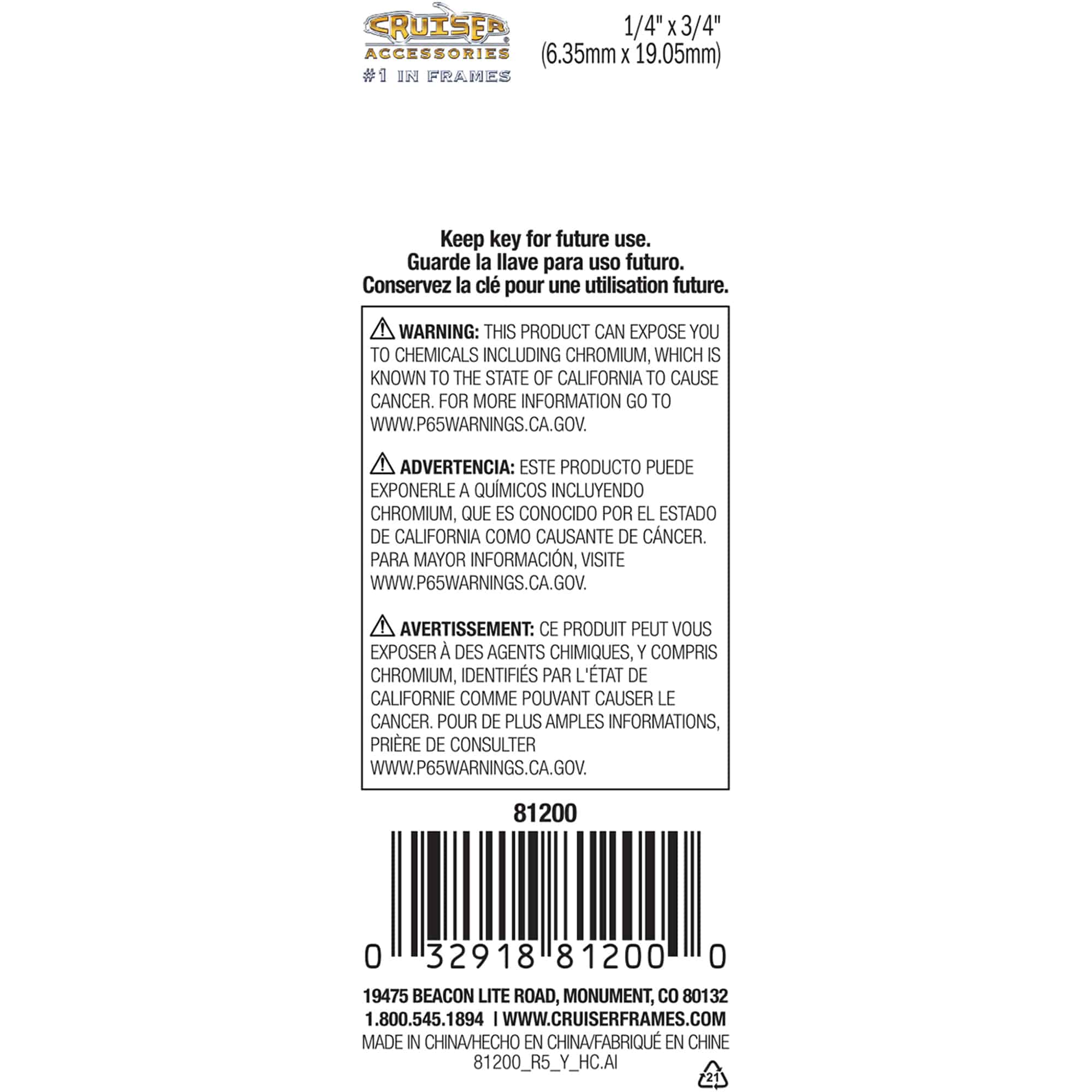 License Plate Locking Fasteners, Standard-Stainless