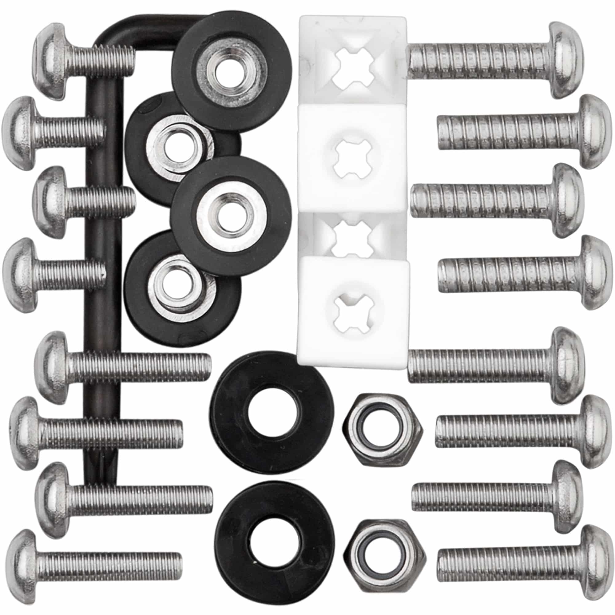 License Plate Locking Fasteners, Ultimate Kit-Stainless