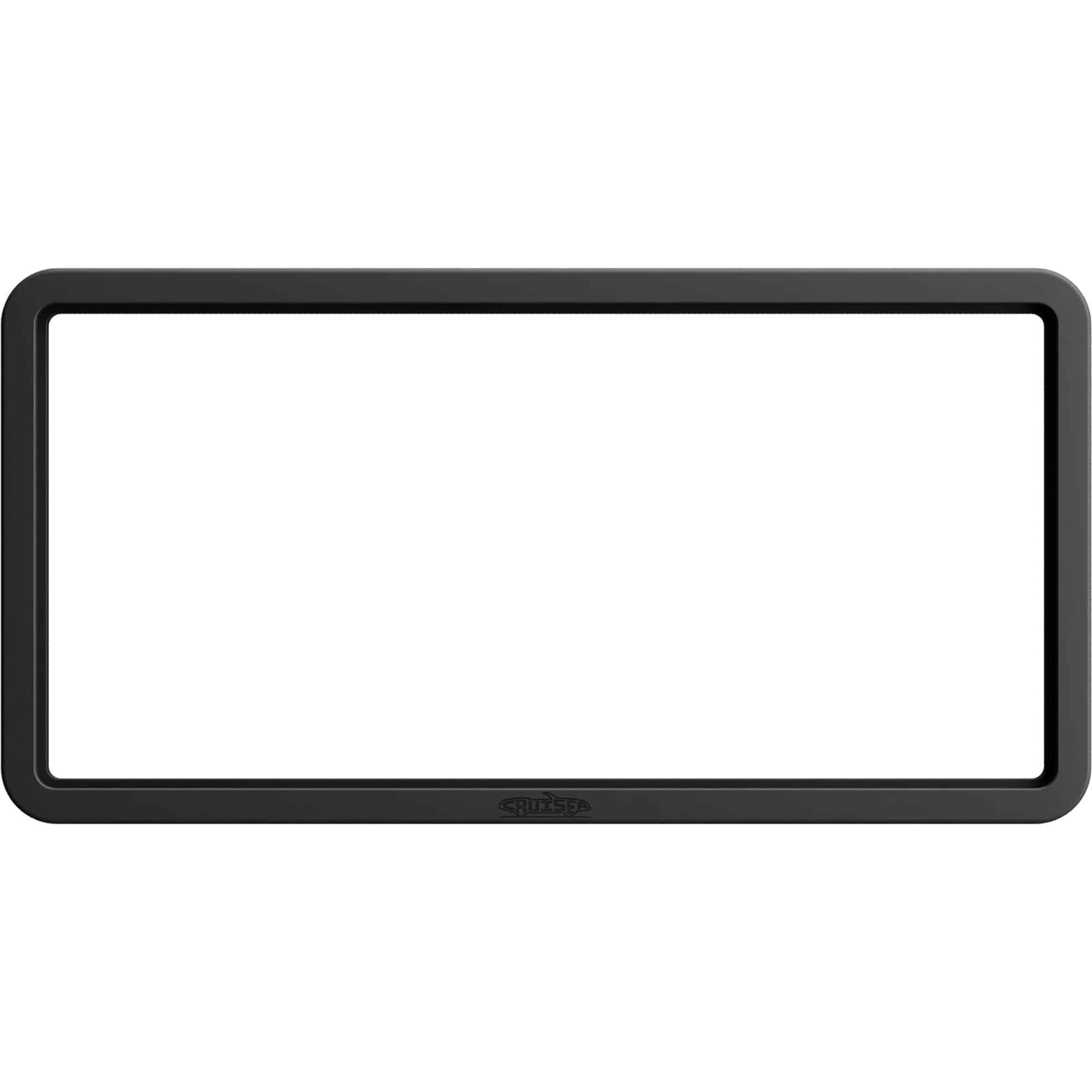 Flex-Trim License Plate Frame, Black