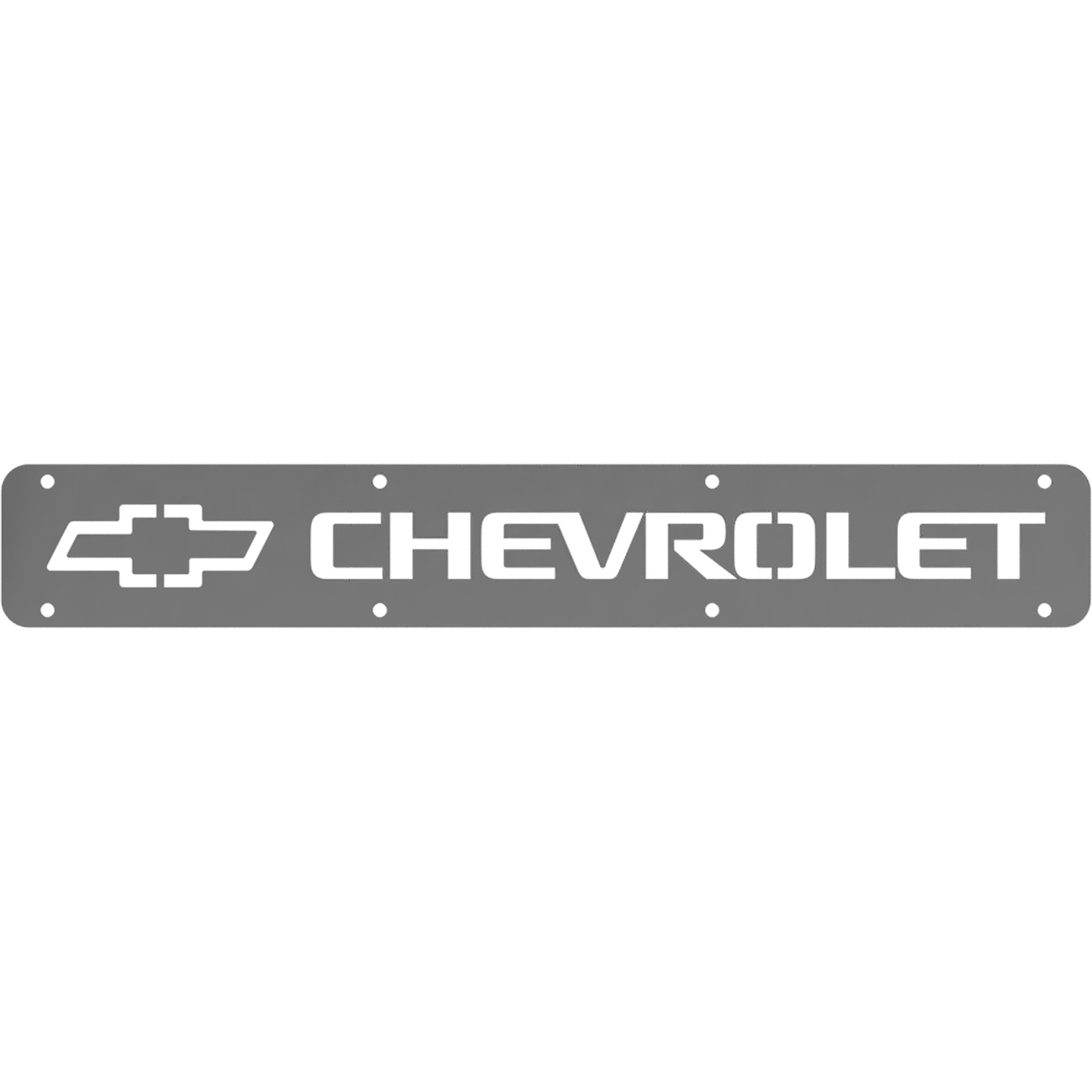 Chevrolet Mudflap Trim Plates, 2 Pack