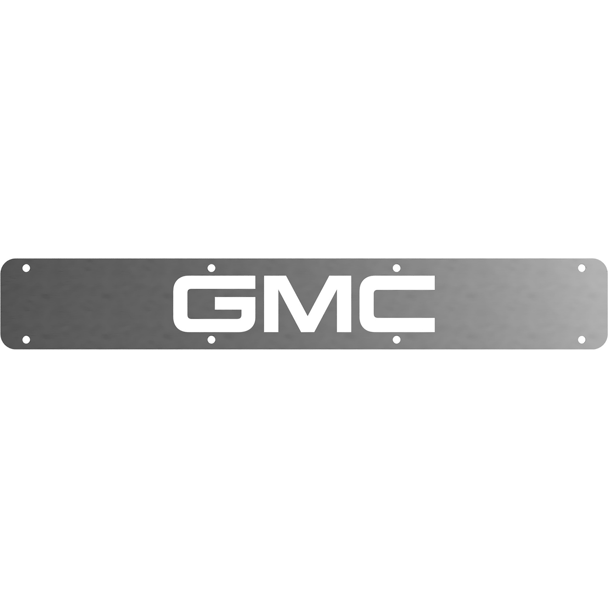 GMC Mudflap Trim Plates, 2 Pack