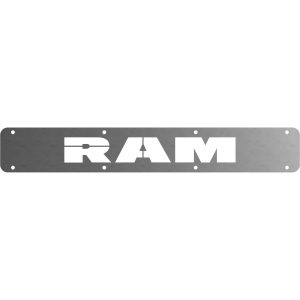RAM Mudflap Trim Plates, 2 Pack