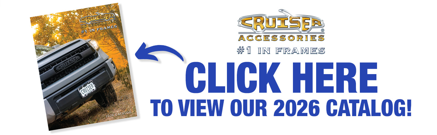 Cruiser Accessories and Rock Tamers 2026 Product Catalog