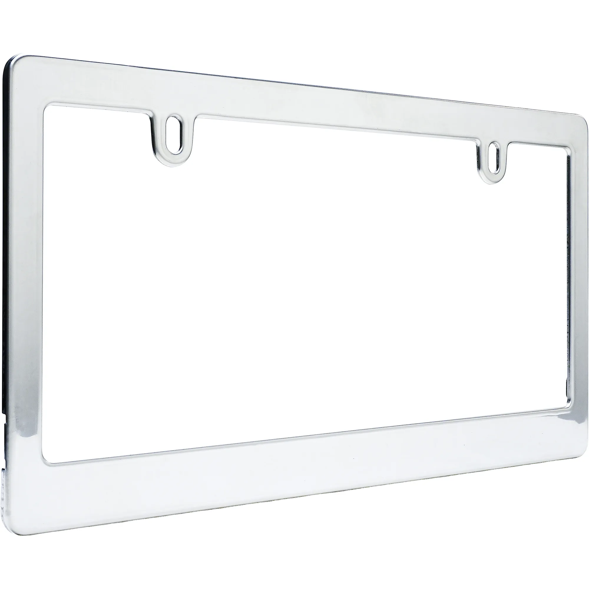 Aura License Plate Frame, Stainless Steel