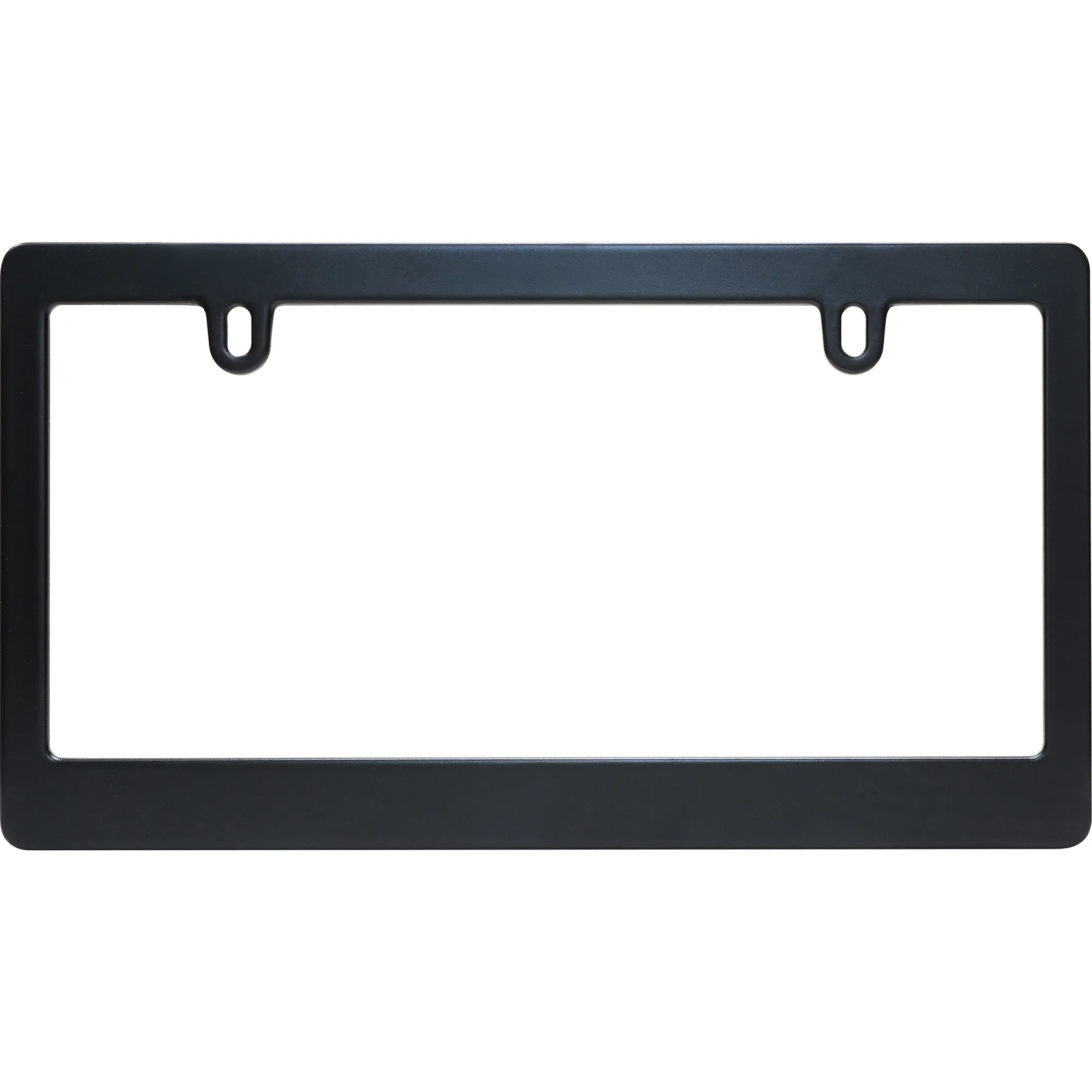 Aura License Plate Frame, Matte Black