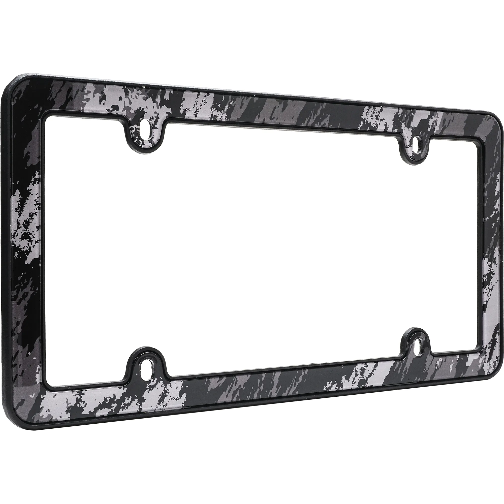 Ghostcamo License Plate Frame, Black/Gray