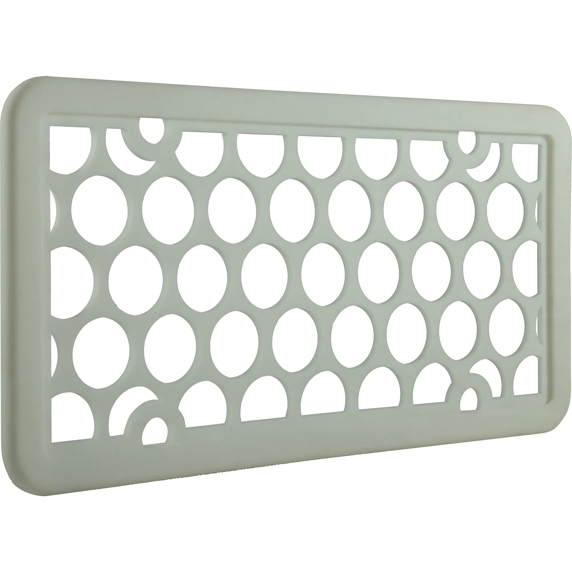 Silicone Glow License Plate Frame, Green