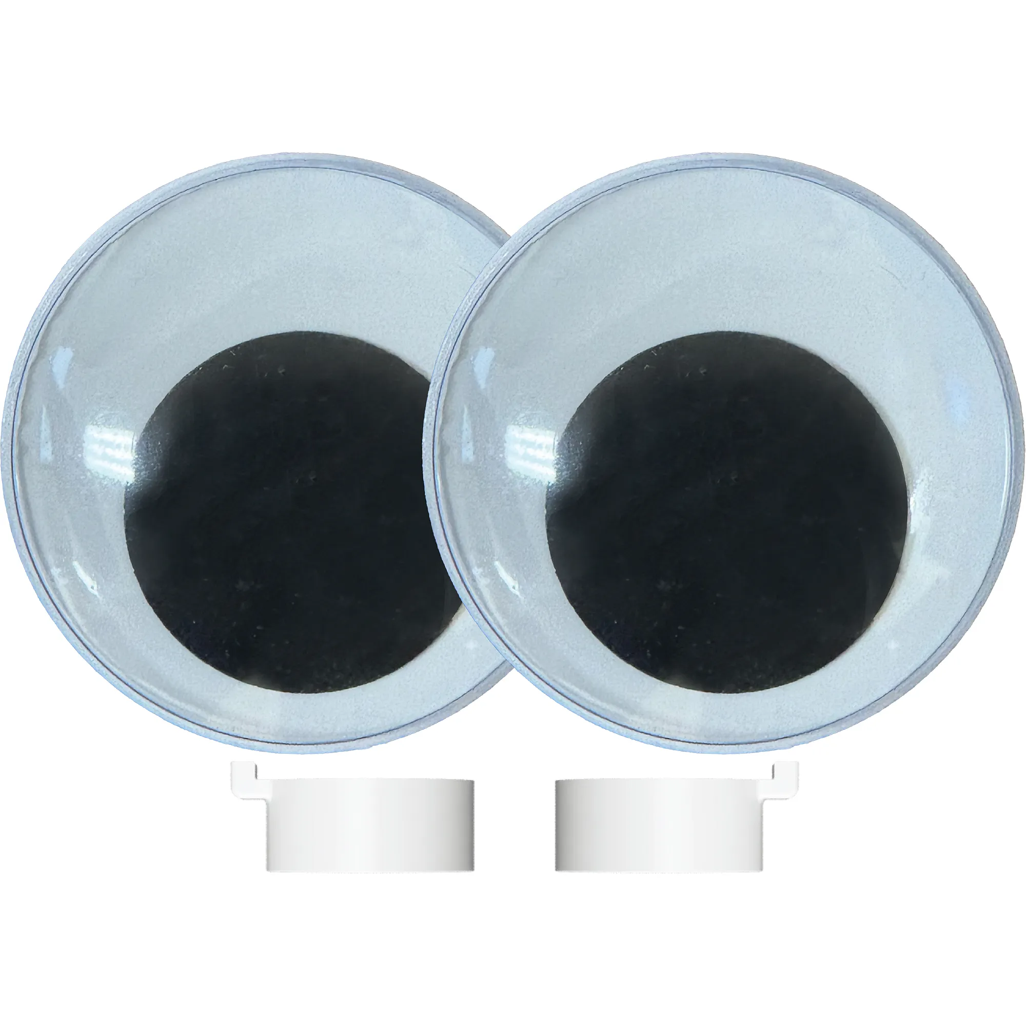 Googly Eyes License Plate Fastener Caps