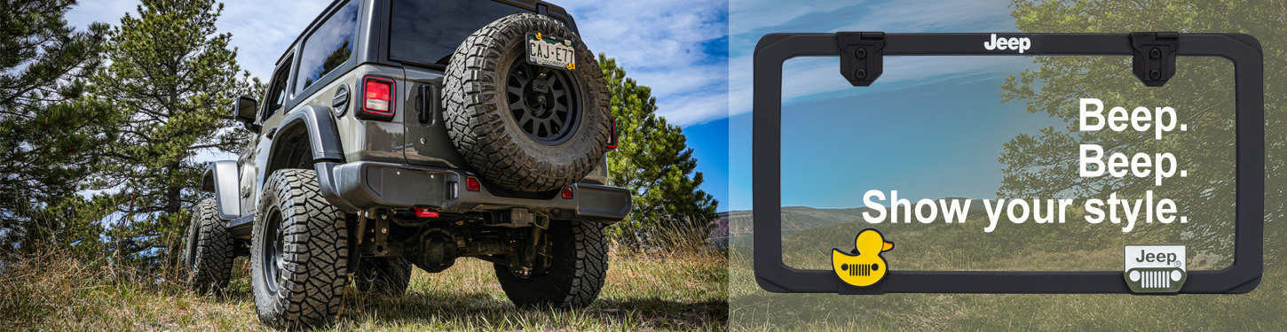 Show your jeep style with a Cruiser frame!