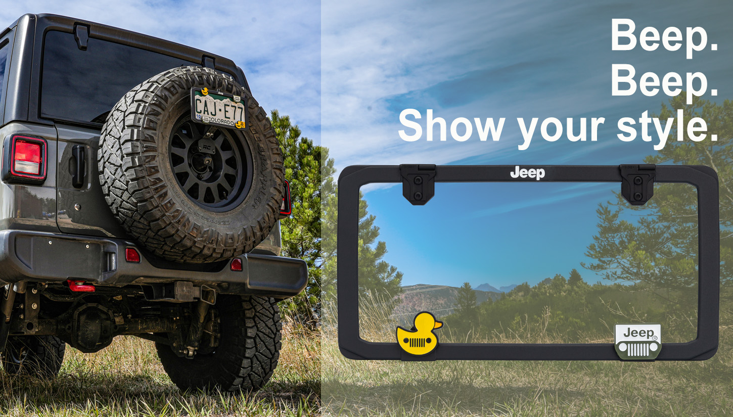 Show your jeep style with a Cruiser frame!