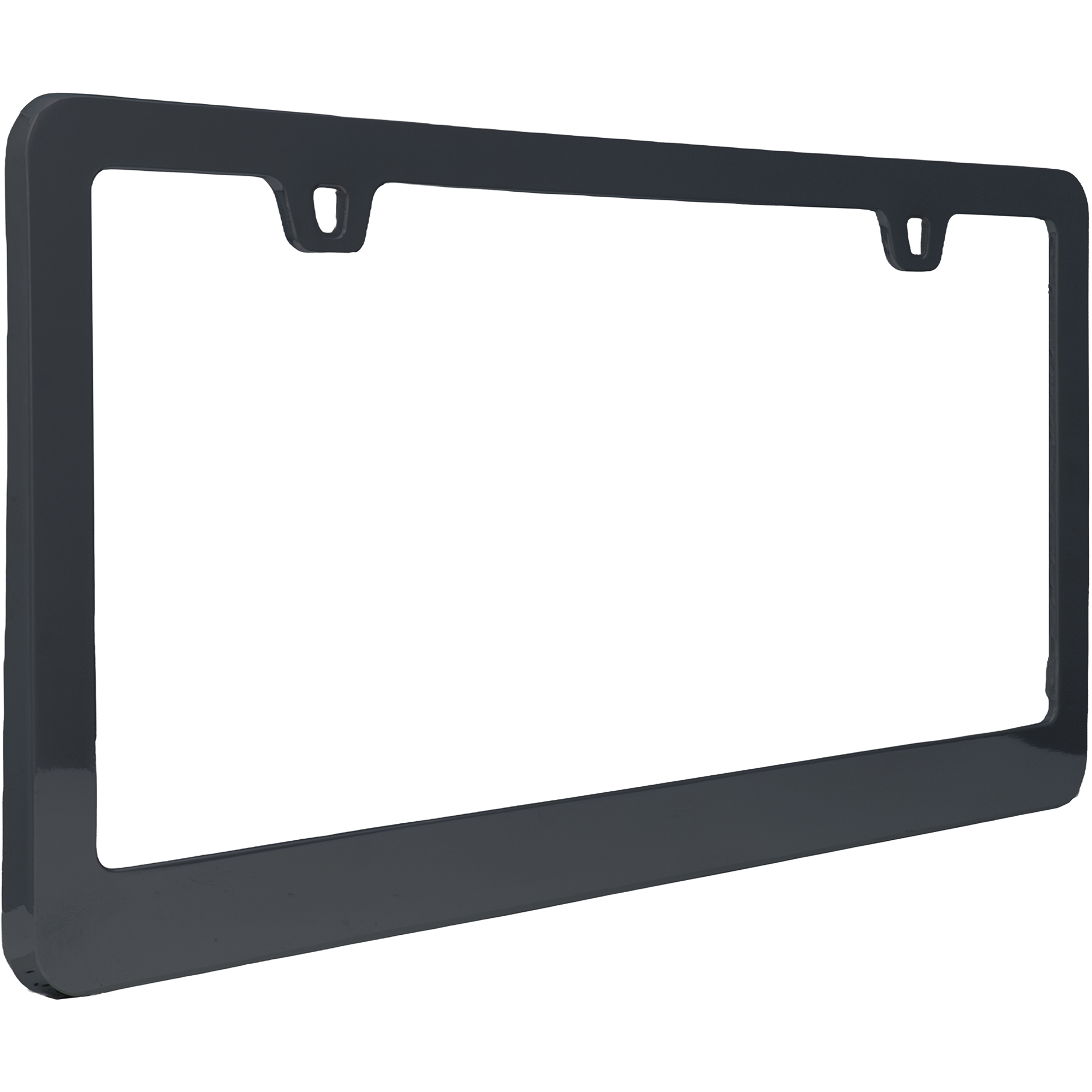Neo Classic License Plate Frame, Black