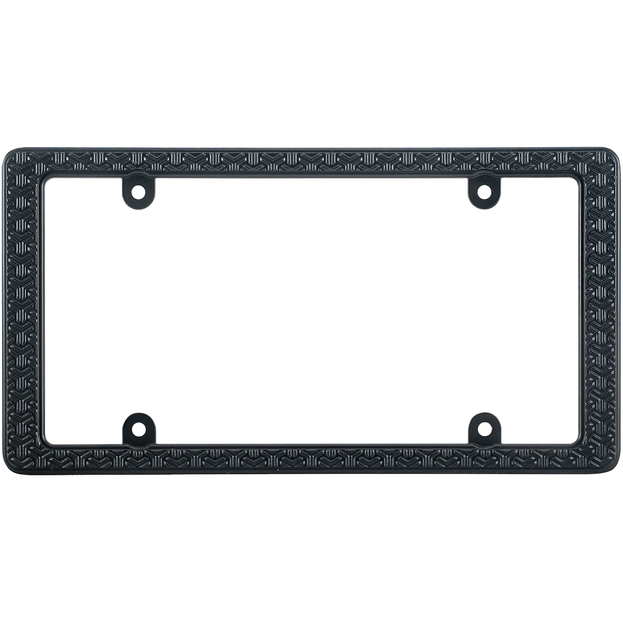 Triad License Plate Frame, Black